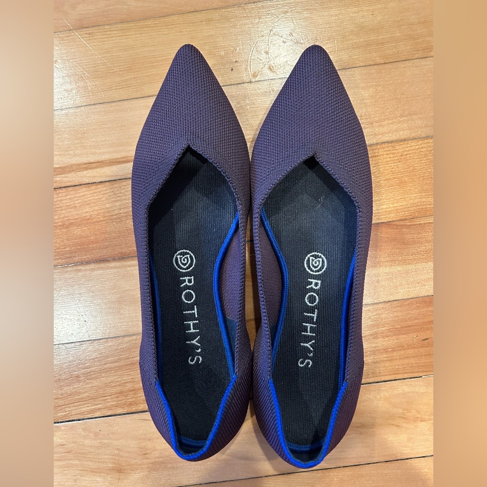 Rothy's Women's Deep Purple Flats